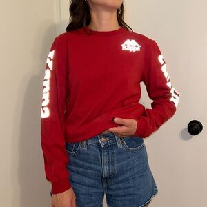Kappa Women's Bold Red Long Sleeve Tee